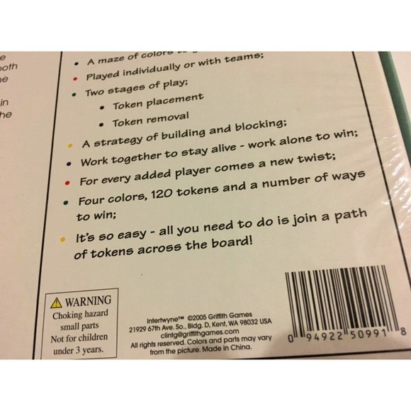 Intertwyne Brain Funny Family Game Factory Sealed New Xmas Gift WA State 018-90 - Picture 8 of 8